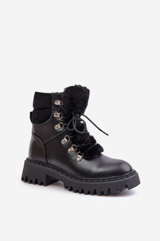 sich Zuarm laufen Stiefel Schuhe Zum Schloss aus Öko-Leder schZuarze Farbe INillatta sich Zuarm laufen Stiefel Schuhe Zum Schloss aus Öko-Leder schZuarze Farbe INillatta