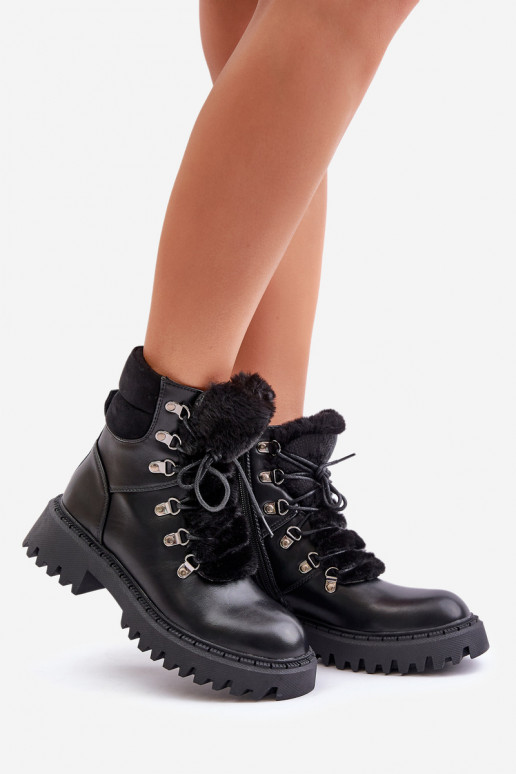 sich Zuarm laufen Stiefel Schuhe Zum Schloss aus Öko-Leder schZuarze Farbe INillatta sich Zuarm laufen Stiefel Schuhe Zum Schloss aus Öko-Leder schZuarze Farbe INillatta