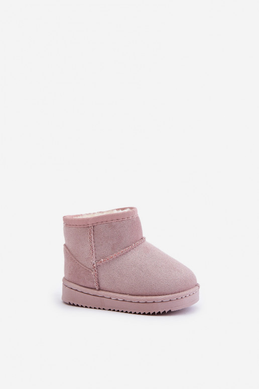 Warme Kinder-Winterstiefel rosa Gooby Warme Kinder-Winterstiefel rosa Gooby