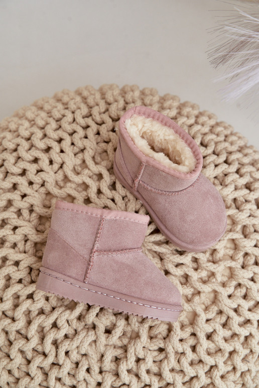 Warme Kinder-Winterstiefel rosa Gooby Warme Kinder-Winterstiefel rosa Gooby