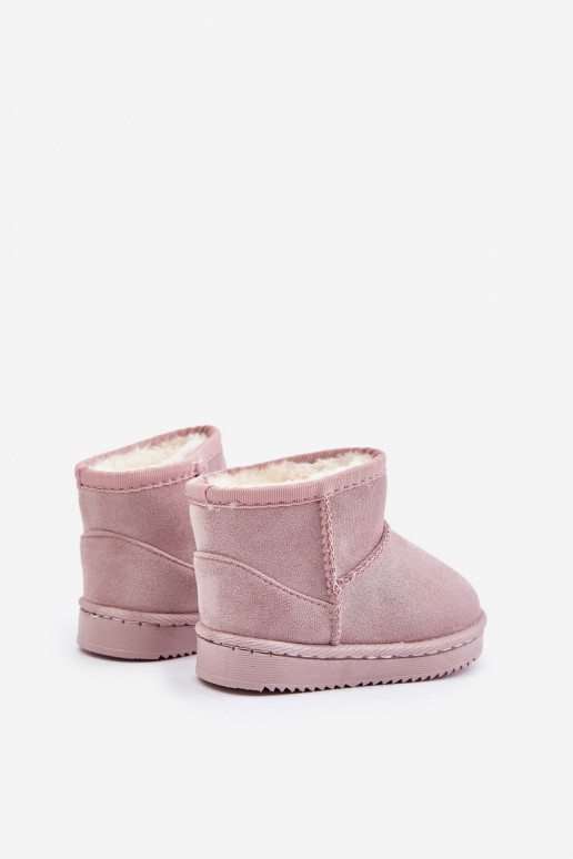 Warme Kinder-Winterstiefel rosa Gooby Warme Kinder-Winterstiefel rosa Gooby