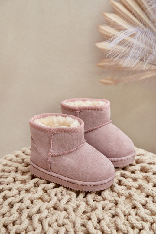 Warme Kinder-Winterstiefel rosa Gooby Warme Kinder-Winterstiefel rosa Gooby