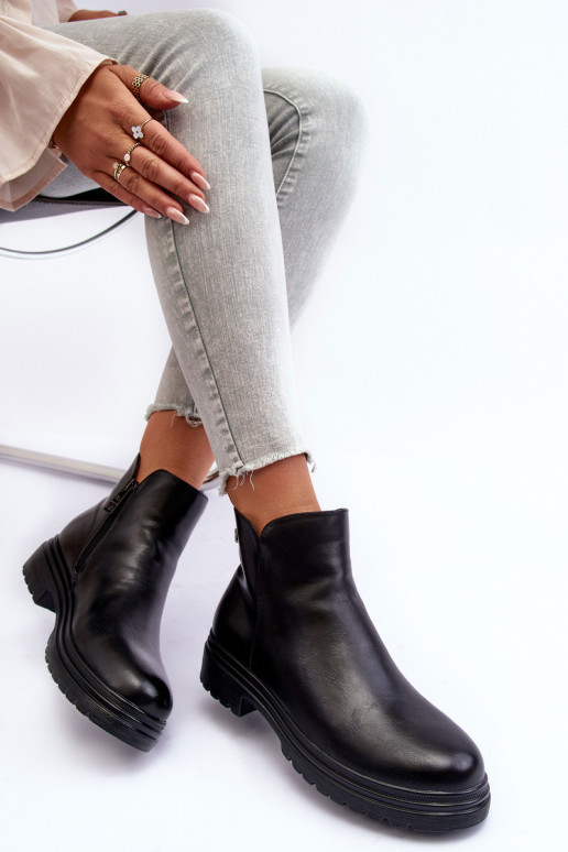 Schwarze Stiefeletten Foteini Schwarze Stiefeletten Foteini