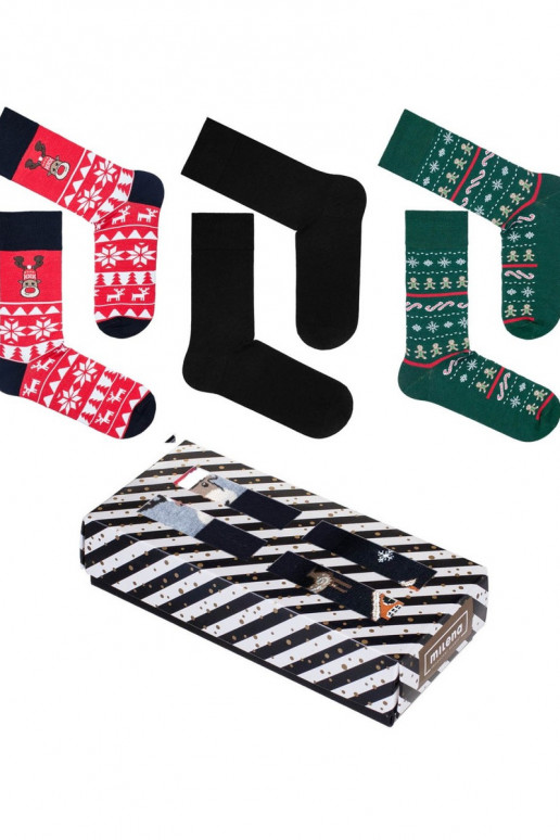 3er-Pack Weihnachtssocken