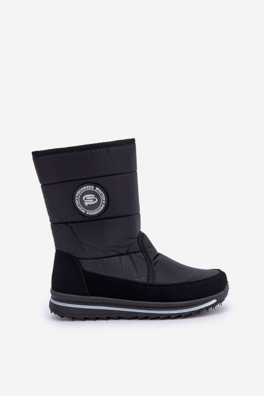 Damen Schneestiefel Progress PROGJ-21-09 in schwarz Damen Schneestiefel Progress PROGJ-21-09 in schwarz