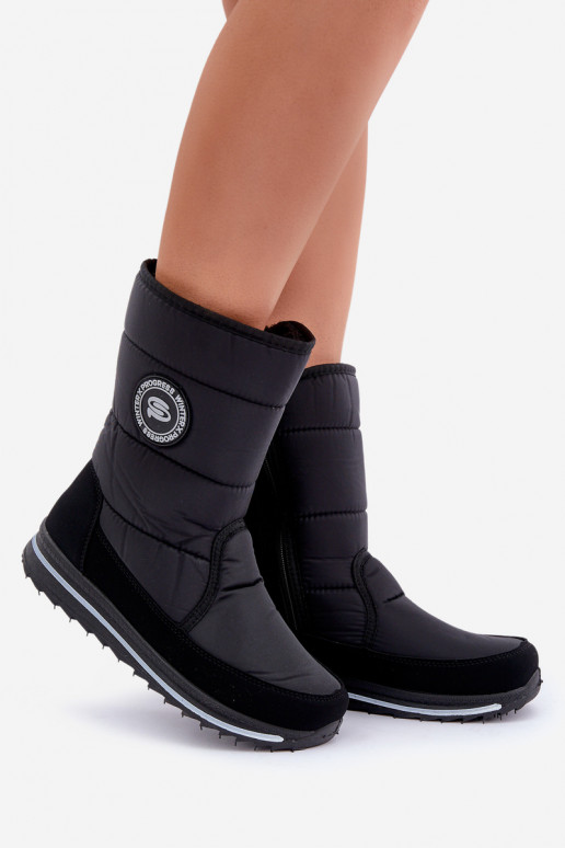 Damen Schneestiefel Progress PROGJ-21-09 in schwarz Damen Schneestiefel Progress PROGJ-21-09 in schwarz