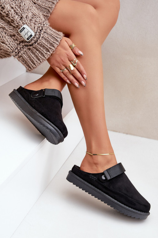 sich Zuarm laufen Hausschuhe Feminin mit einer Plattform schZuarze Farbe Neliel sich Zuarm laufen Hausschuhe Feminin mit einer Plattform schZuarze Farbe Neliel