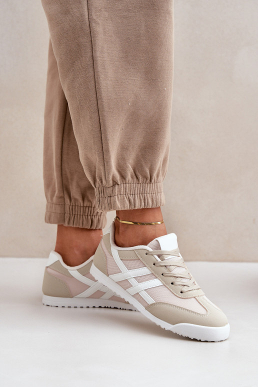 Niedrig Turnschuhe Freizeitschuhe Beige Eezore