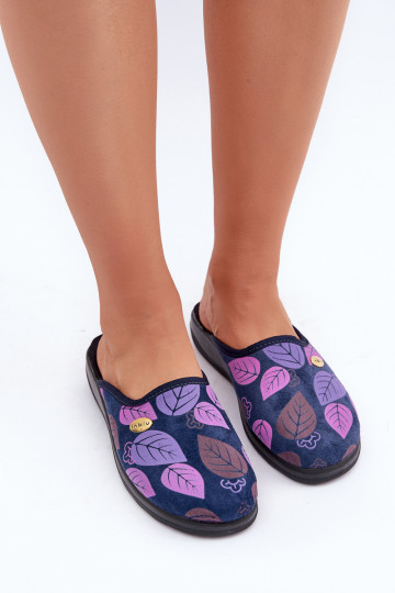 Bequeme Hausschuhe Feminin IN Liście Inblu CU00005F Dunkelblau 2