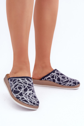 Schicke Hausschuhe für Damen Inblu CT000028 in Dunkelblau 2