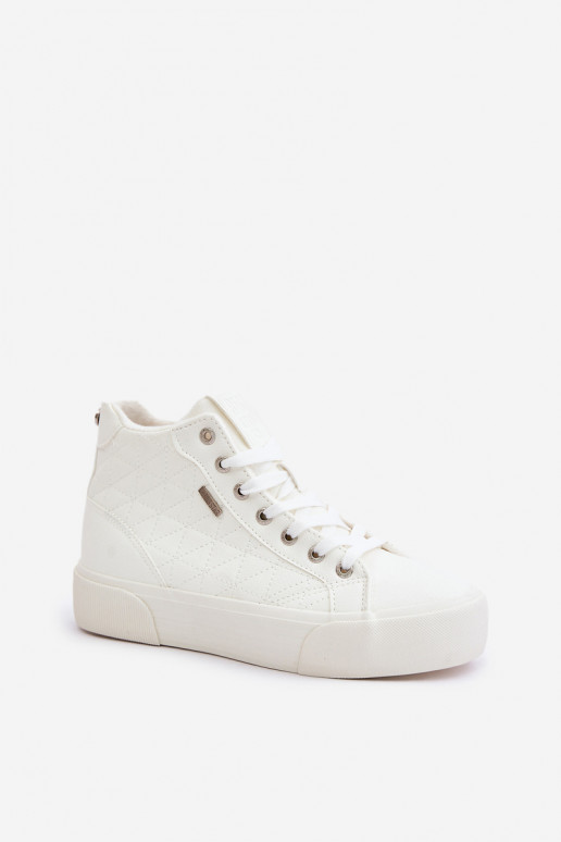 Pašiltinti Freizeitschuhe Big Star in Weiß