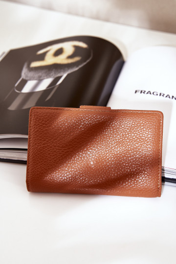 Damenbörse aus braunem Eco-Leder Isamille 2