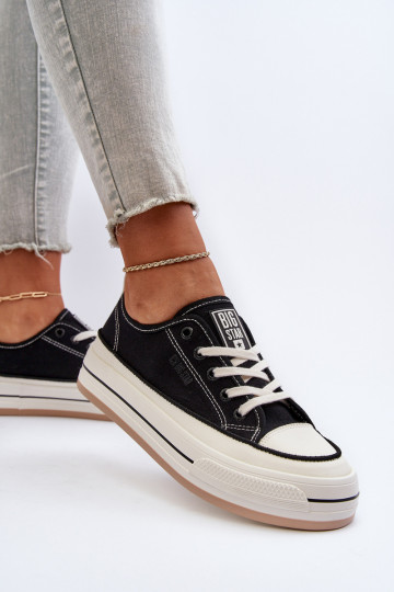 Frauen Schuhe Big Star NN274204 schZuarze Farbe