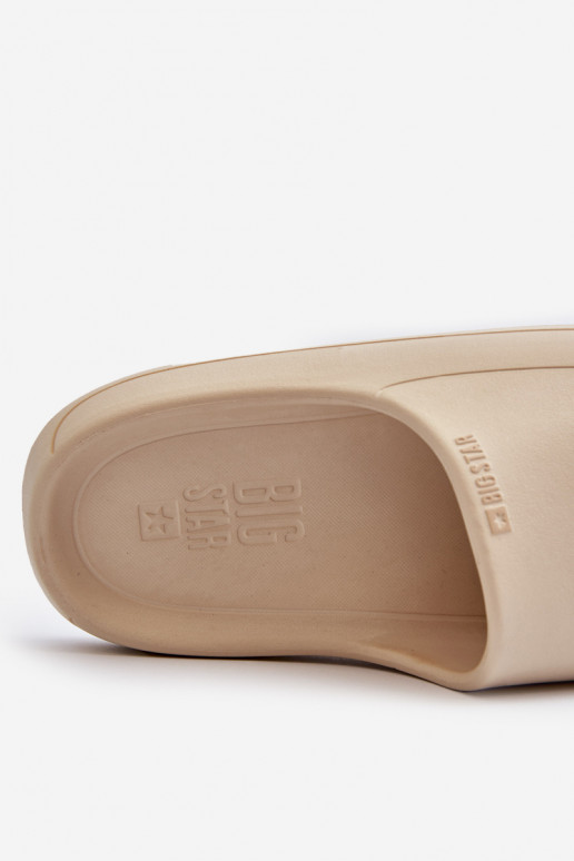 Damenhausschuhe Big Star NN274A040 Beige  Damenhausschuhe Big Star NN274A040 Beige