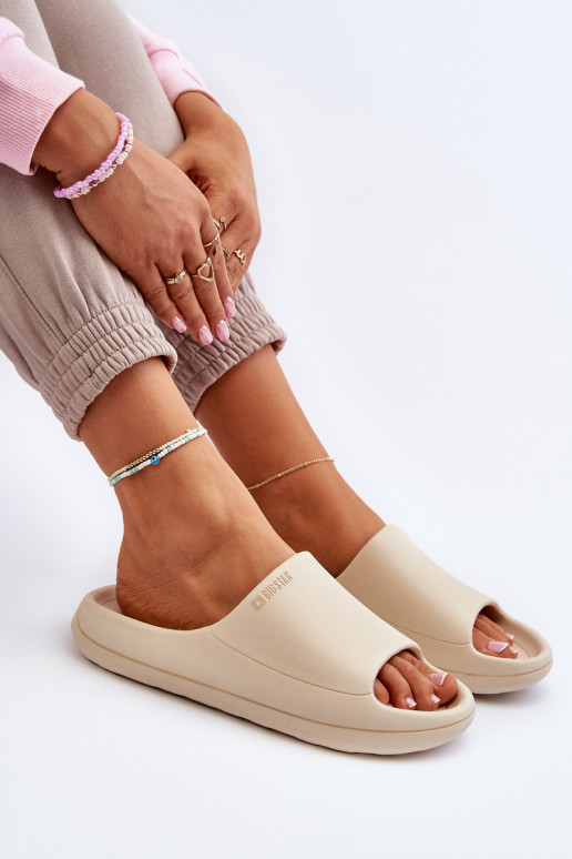 Damenhausschuhe Big Star NN274A040 Beige  Damenhausschuhe Big Star NN274A040 Beige