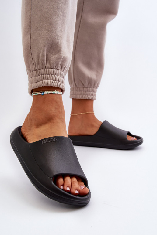 Damenhausschuhe Big Star NN274A042 schZuarze Farbe  Damenhausschuhe Big Star NN274A042 schZuarze Farbe