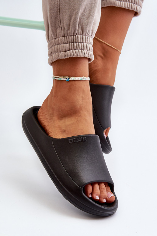 Damenhausschuhe Big Star NN274A042 schZuarze Farbe  Damenhausschuhe Big Star NN274A042 schZuarze Farbe