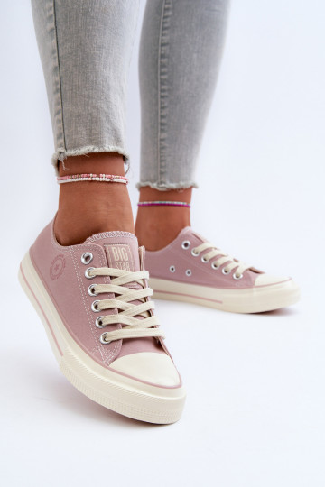 Niedrige Damen Sneakers Big Star NN274270 Rosa