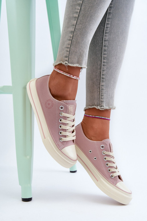 Niedrig Freizeitschuhe Big Star NN274270 pinke Farbe