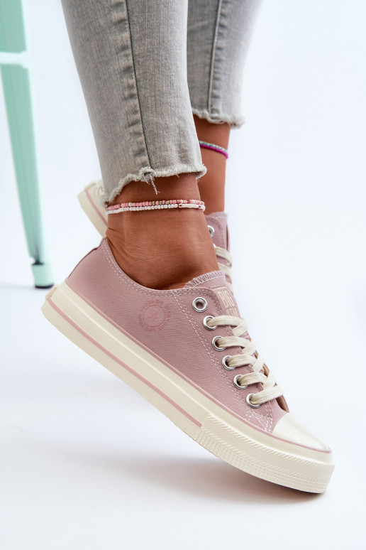 Niedrig Freizeitschuhe Big Star NN274270 pinke Farbe