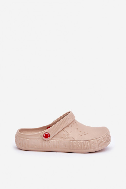 Feminin Leichte Hausschuhe Big Star II275012 Beige Feminin Leichte Hausschuhe Big Star II275012 Beige