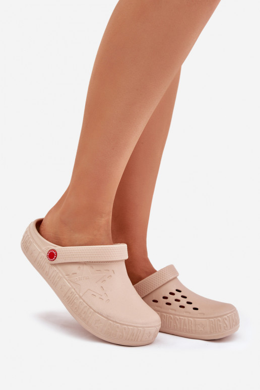 Feminin Leichte Hausschuhe Big Star II275012 Beige Feminin Leichte Hausschuhe Big Star II275012 Beige