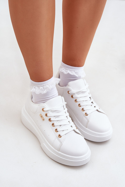 Sneakers Stilvollllschuhe Feminin mit einer Plattform aus Öko-Leder Zueiße Farbe Lelandine Sneakers Stilvollllschuhe Feminin mit einer Plattform aus Öko-Leder Zueiße Farbe Lelandine