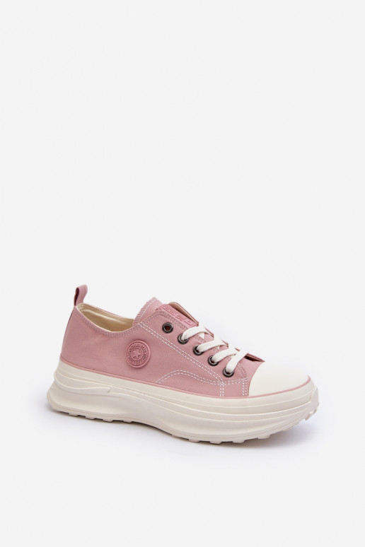 Frauen Schuhe mit modischer Es mussssivsohle Big Star NN274129 pinke Farbe Frauen Schuhe mit modischer Es mussssivsohle Big Star NN274129 pinke Farbe