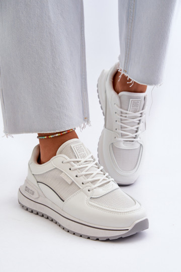 Sneaker-Modell Schuhe Damen Big Star NN274A089 weiße Farbe