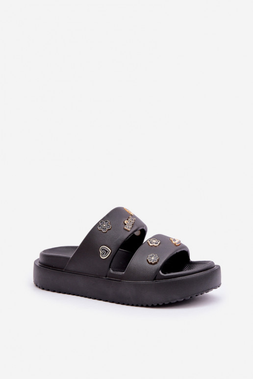 Leichte Hausschuhe Damenhausschuhe Z Przypinkami schZuarze Farbe Ravanala Leichte Hausschuhe Damenhausschuhe Z Przypinkami schZuarze Farbe Ravanala