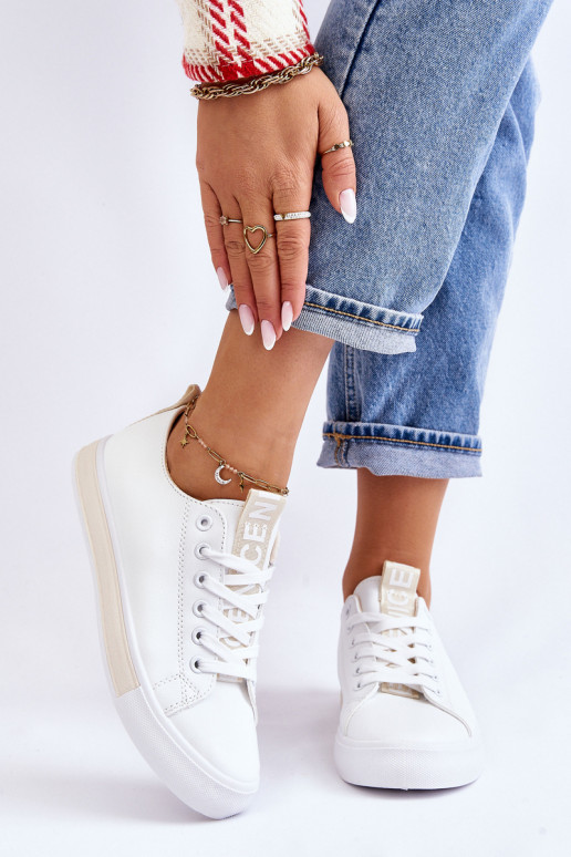 Klassische Sneaker-Stilvolllle INeiß-Beige Ville Klassische Sneaker-Stilvolllle INeiß-Beige Ville
