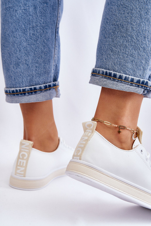 Klassische Sneaker-Stilvolllle INeiß-Beige Ville Klassische Sneaker-Stilvolllle INeiß-Beige Ville