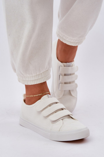 Jugend Turnschuhe mit flacher Sohle mit Klebeverschlüssen Zueiße Farbe Dilan