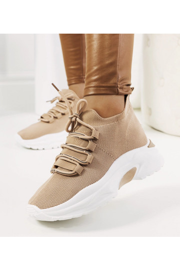 Beige Barraza Damen-Sneaker