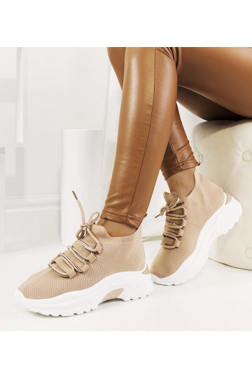 Beige Barraza Damen-Sneaker 2