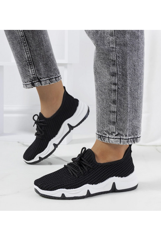 Schwarze Sport-Sneakers von Vermunt