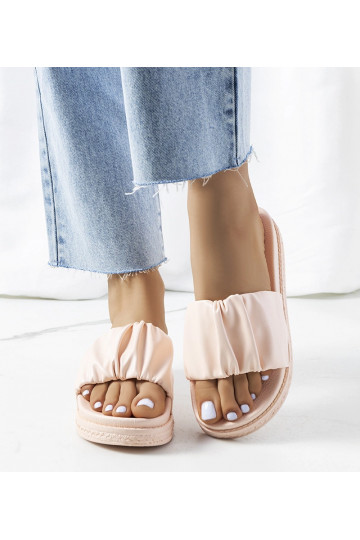 Rosa Flip-Flops mit...