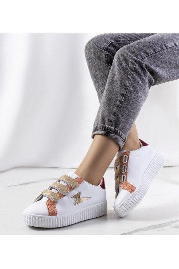 Weiße Sneaker „Pitmerden“