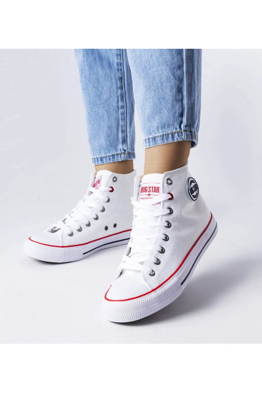 Weiße High-Top-Sneakers T274026101