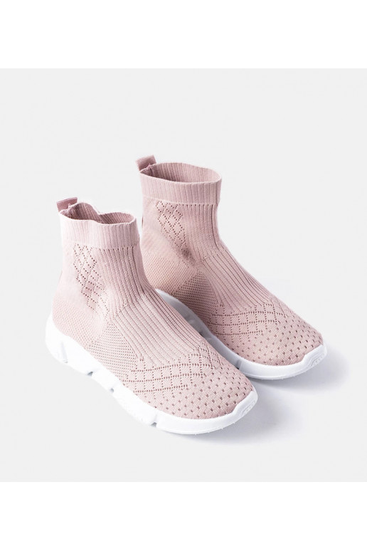 Rosa Socken-Sneaker von Olot