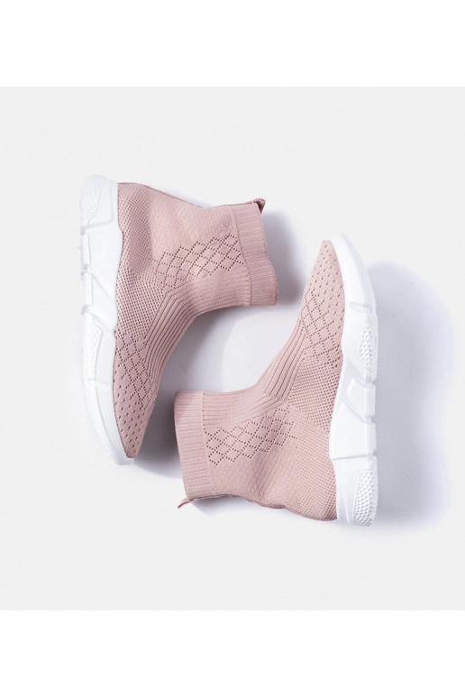 Rosa Socken-Sneaker von Olot