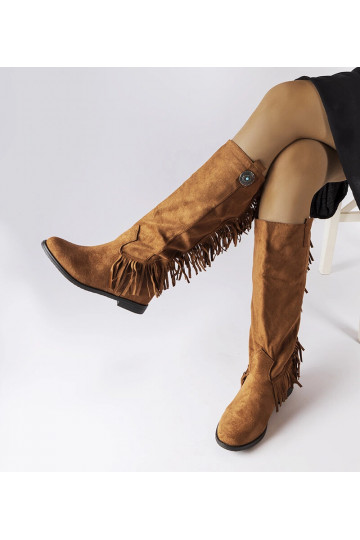 Braune Stiefel mit... 2