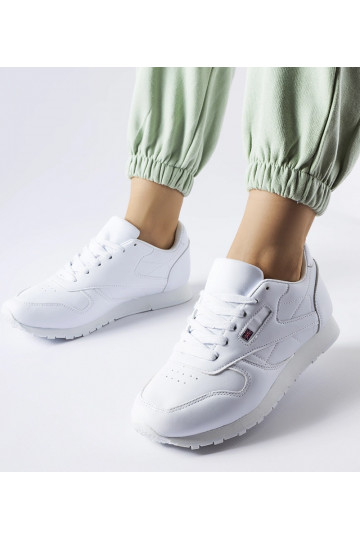 Weiße klassische Sneakers...