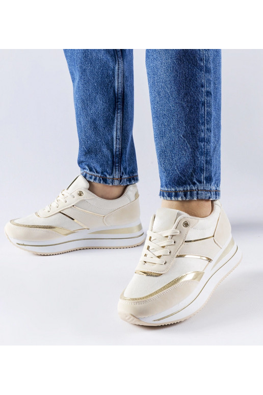 Beige Sneaker auf der Nutter-Plattform