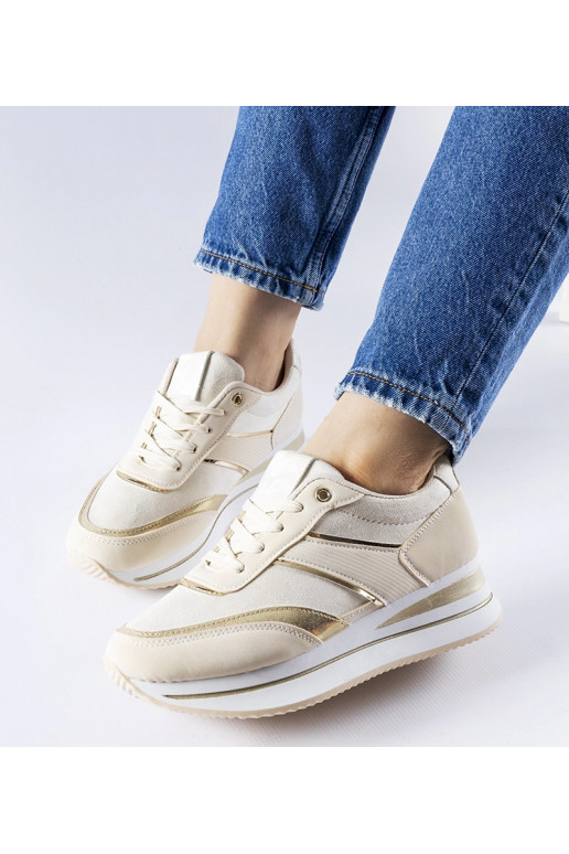 Beige Sneaker auf der Nutter-Plattform
