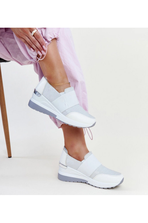 Weiße Kallay-Keilsneaker