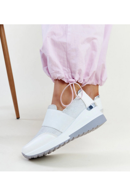 Weiße Kallay-Keilsneaker