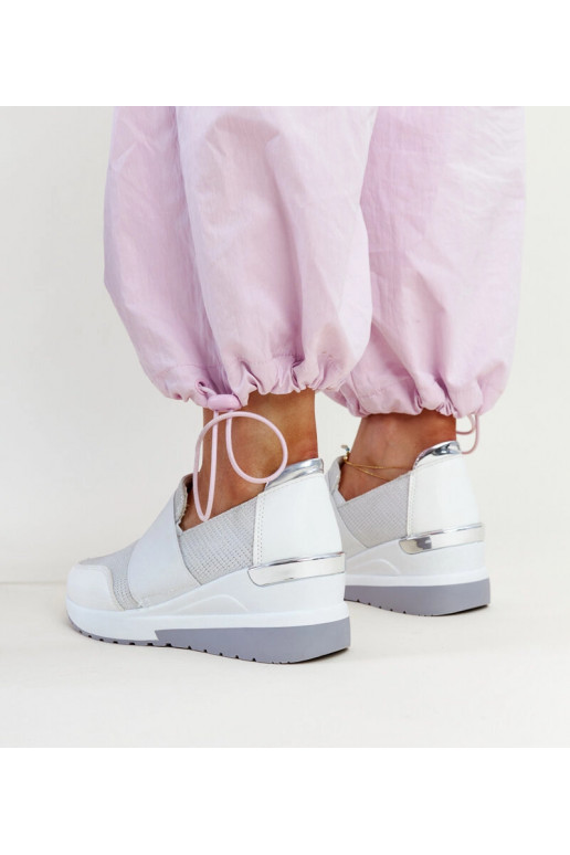 Weiße Kallay-Keilsneaker