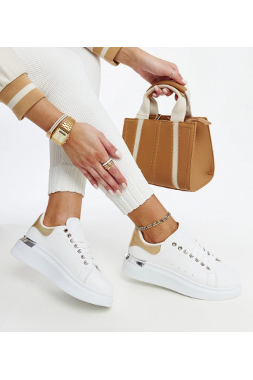 Weiße Sportschuhe mit... 2