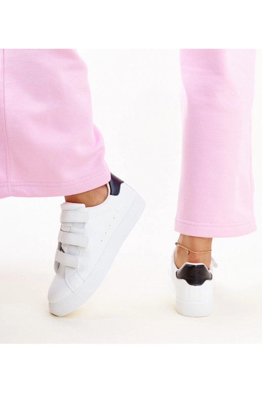Schwarz-weiße Samala-Sneaker mit...